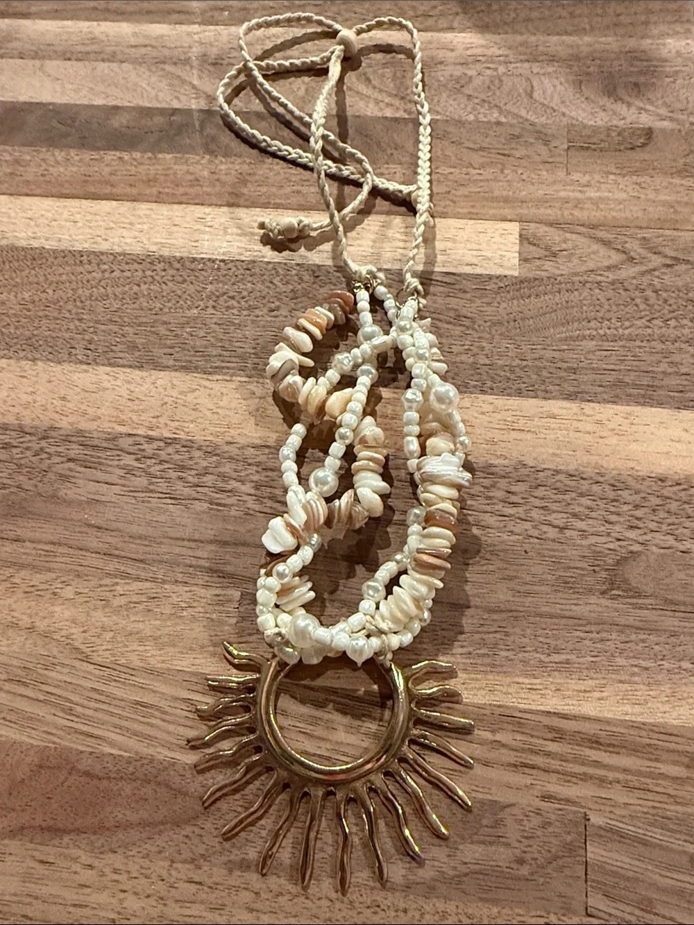 Free People Soleil Statement Necklace